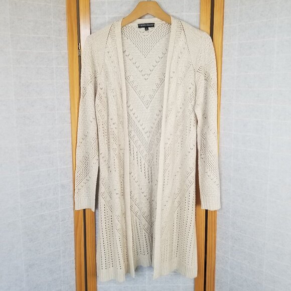 Love Ellie Cardigan Sweater Cream Size Medium - Picture 1 of 10